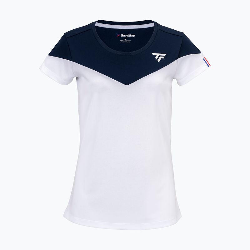 Koszulka tenisowa damska Tecnifibre 22WPERTEE Perf W white/marine