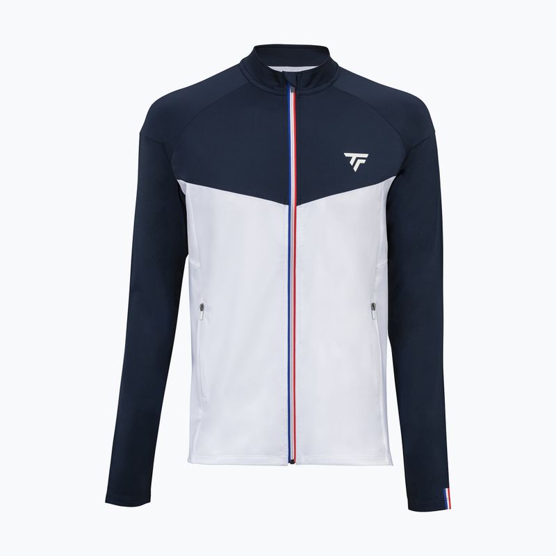 Bluza tenisowa męska Tecnifibre 21TECHJAC Tech white