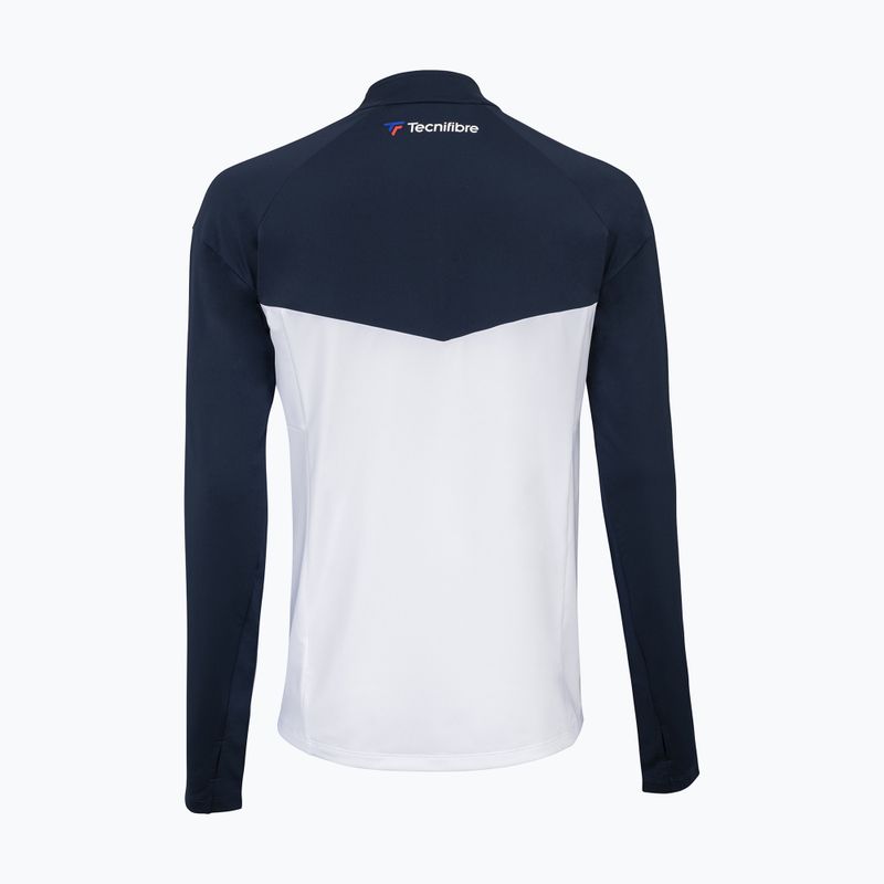 Bluza tenisowa męska Tecnifibre 21TECHJAC Tech white 2