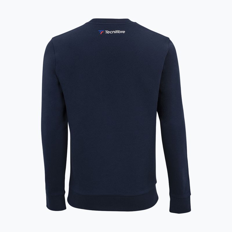 Bluza tenisowa męska Tecnifibre 21FLESWEA Fleece marine 2
