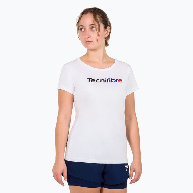 Koszulka damska Tecnifibre Club Cotton Tee white