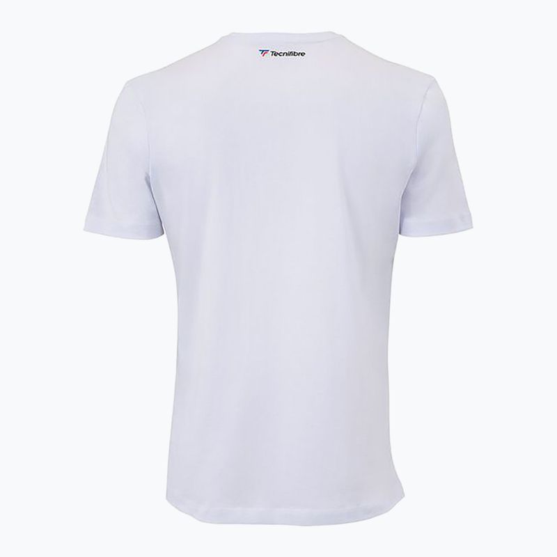 Koszulka dziecięca Tecnifibre Club Cotton Tee Jr white 2