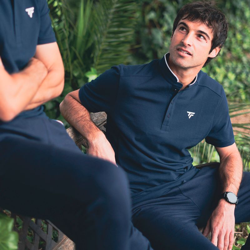 Koszulka tenisowa męska Tecnifibre Polo Pique 22 marine 5