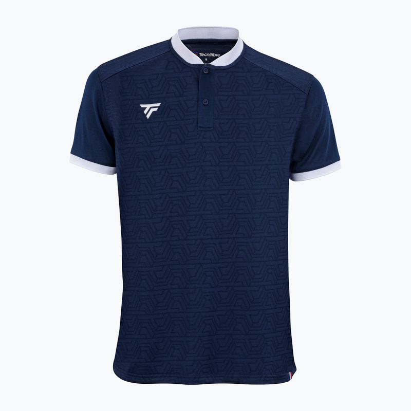 Koszulka polo tenisowa męska Tecnifibre Team Mesh marine 2