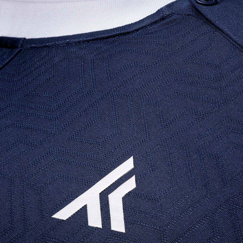 Koszulka polo tenisowa męska Tecnifibre Team Mesh marine 4