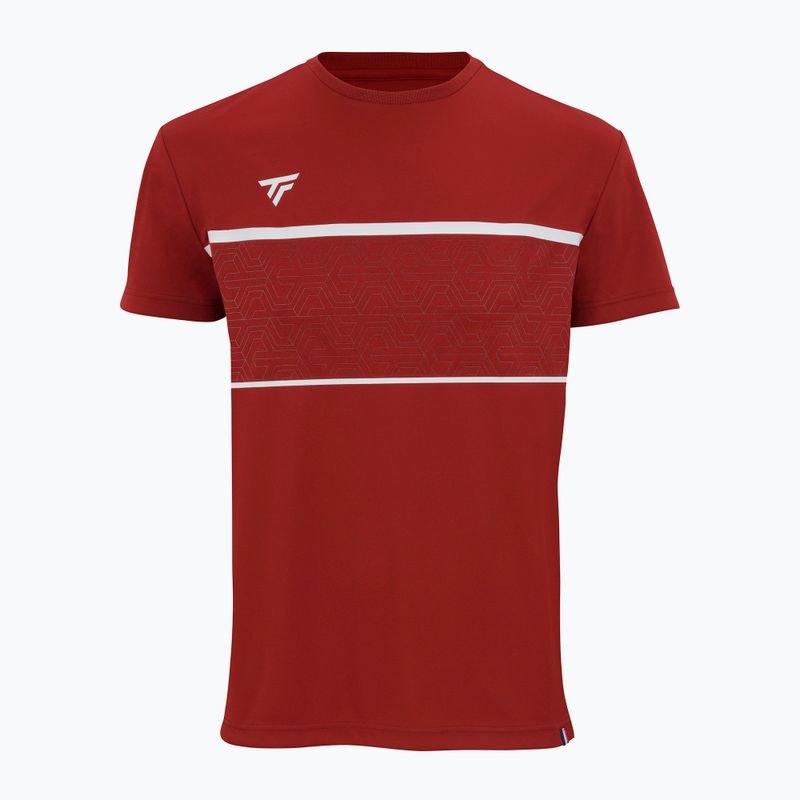 Koszulka tenisowa męska Tecnifibre Team Tech Tee cardinal 2