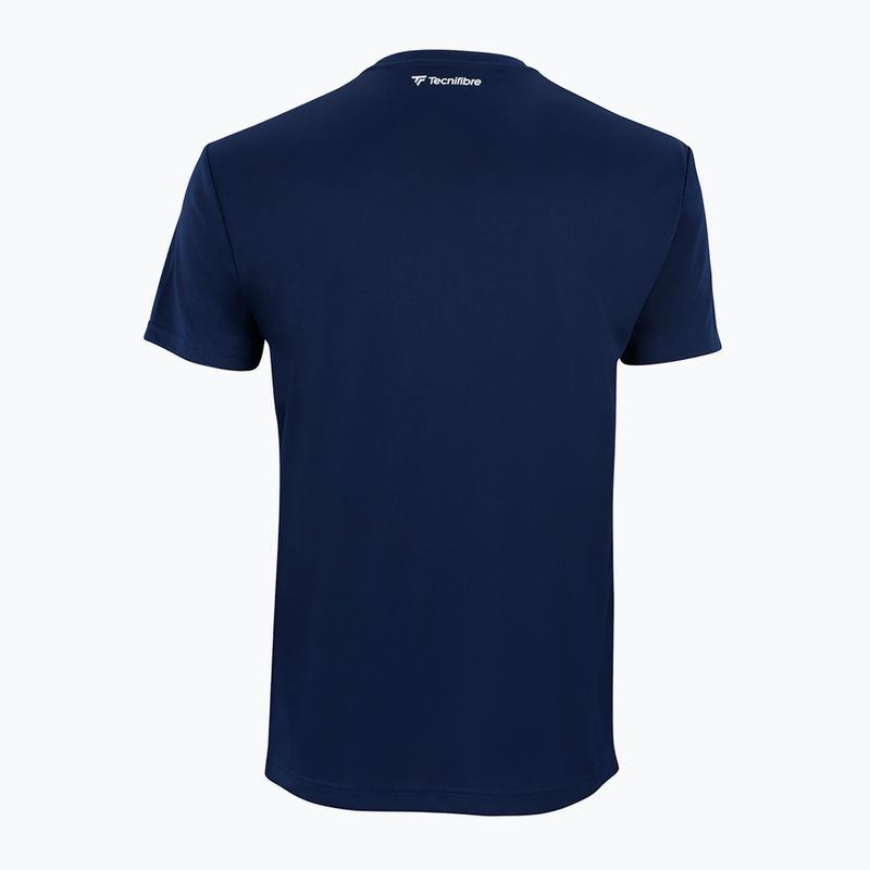 Koszulka tenisowa męska Tecnifibre Team Tech Tee marine 4