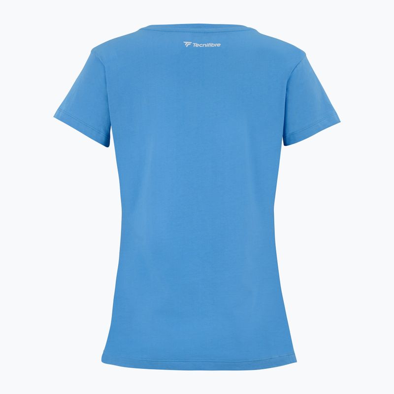 Koszulka damska Tecnifibre Team Cotton Tee azur 4