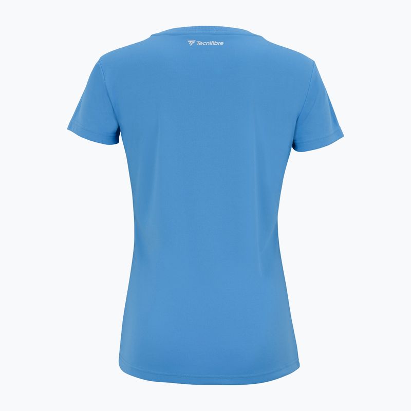Koszulka tenisowa damska Tecnifibre Team Tech Tee W azur 3