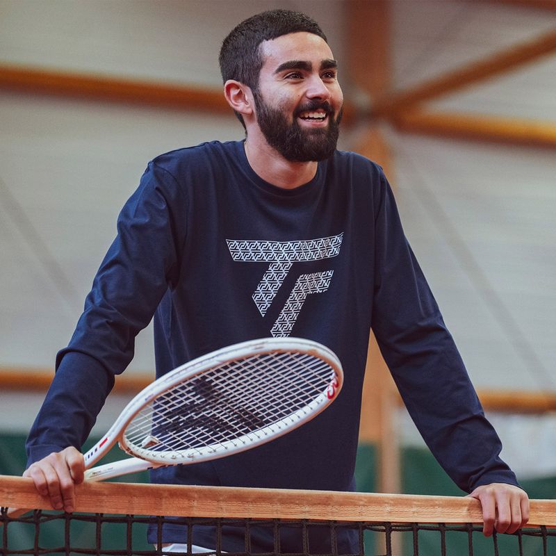 Longsleeve męski Tecnifibre Training Tee marine 3