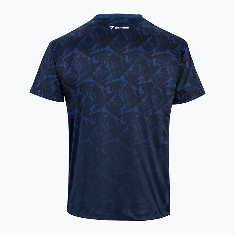 Koszulka tenisowa męska Tecnifibre X-Loop Tee marine 4