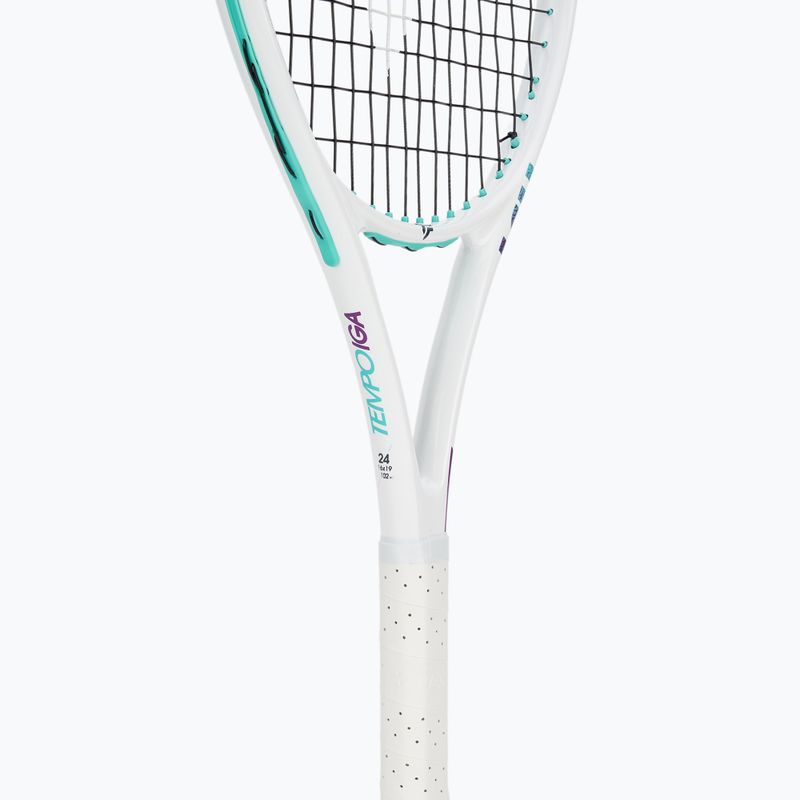Rakieta tenisowa dziecięca Tecnifibre Tempo Iga 24 white 4