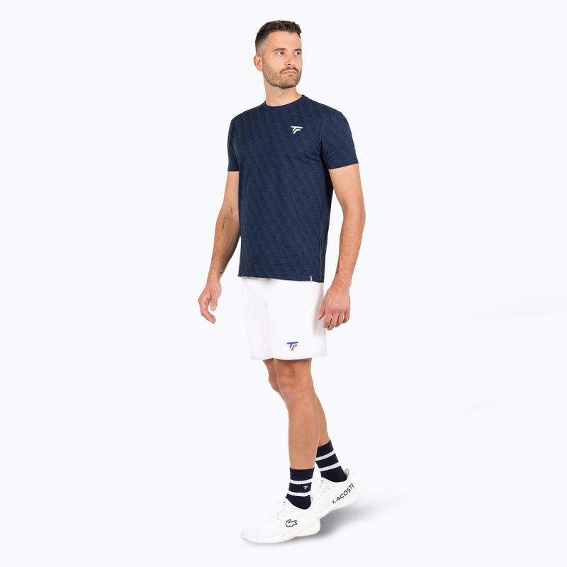 Koszulka tenisowa męska Tecnifibre Graphic Tee Stretch merine 2