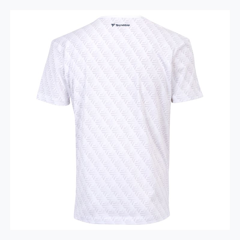 Koszulka tenisowa męska Tecnifibre Graphic Tee Stretch white 4