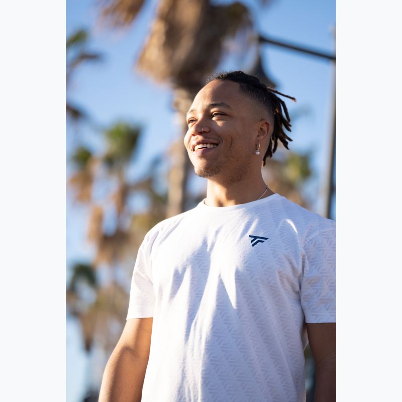 Koszulka tenisowa męska Tecnifibre Graphic Tee Stretch white 5