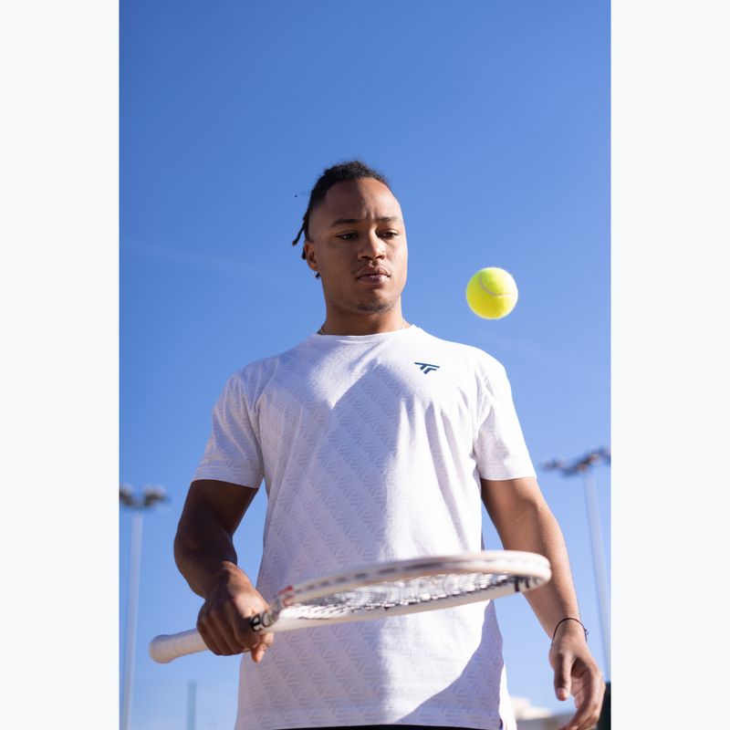 Koszulka tenisowa męska Tecnifibre Graphic Tee Stretch white 7