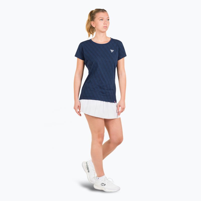 Koszulka damska Tecnifibre Graphic Tee marine 2