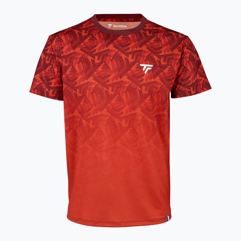 Koszulka tenisowa męska Tecnifibre X-Loop Tee clay 3