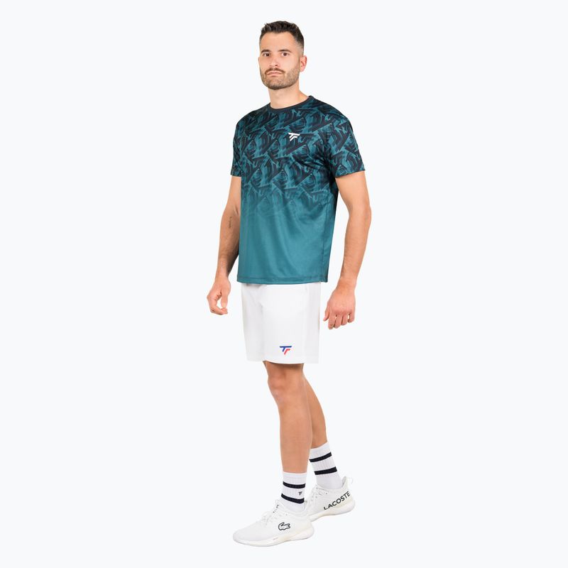 Koszulka tenisowa męska Tecnifibre X-Loop Tee teal 2