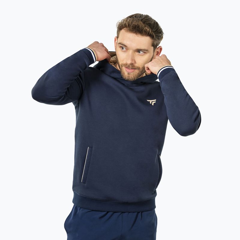 Bluza Tecnifibre Fleece Hoodie marine 3