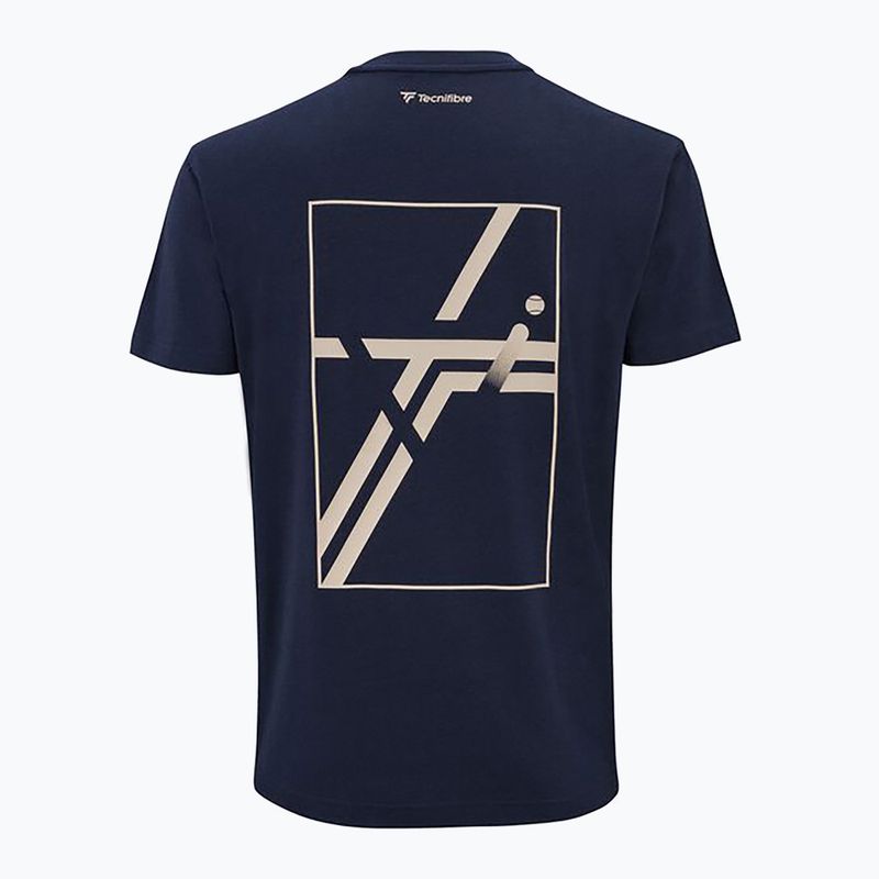 Koszulka męska Tecnifibre Graphic Tee marine 5