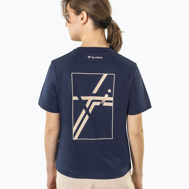 Koszulka damska Tecnifibre Graphic Tee W marine 3