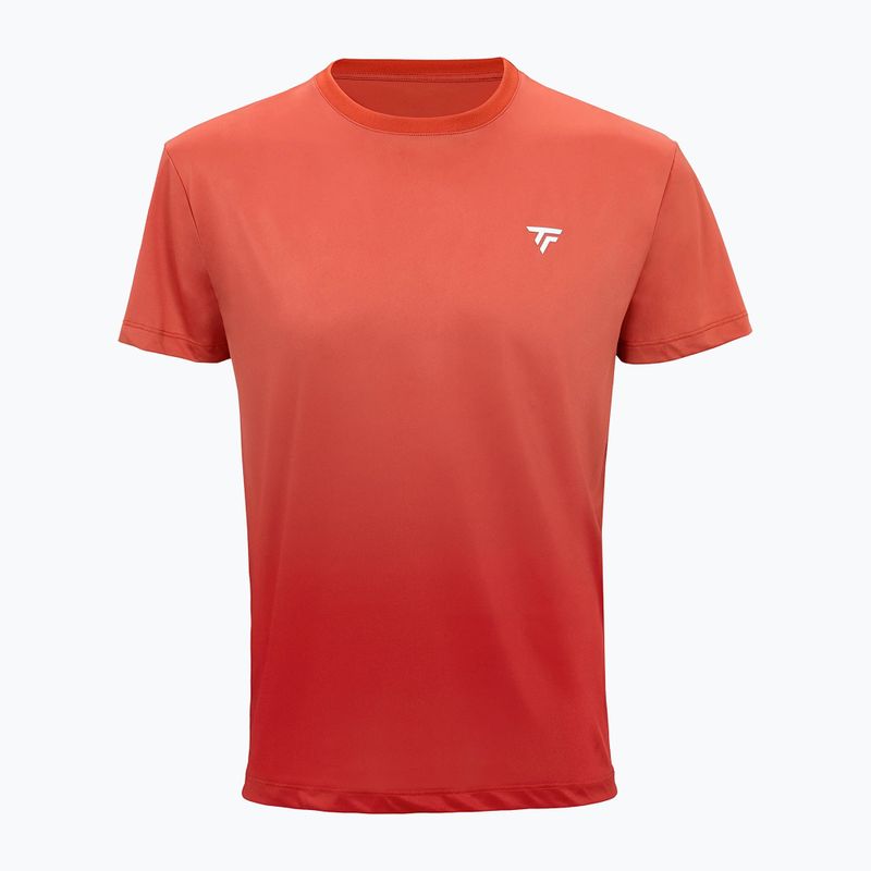 Koszulka tenisowa męska Tecnifibre Team X-Loop Tee terracota 4