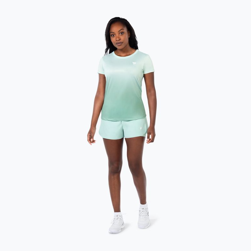 Koszulka tenisowa damska Tecnifibre Team X-Loop Tee sage 2