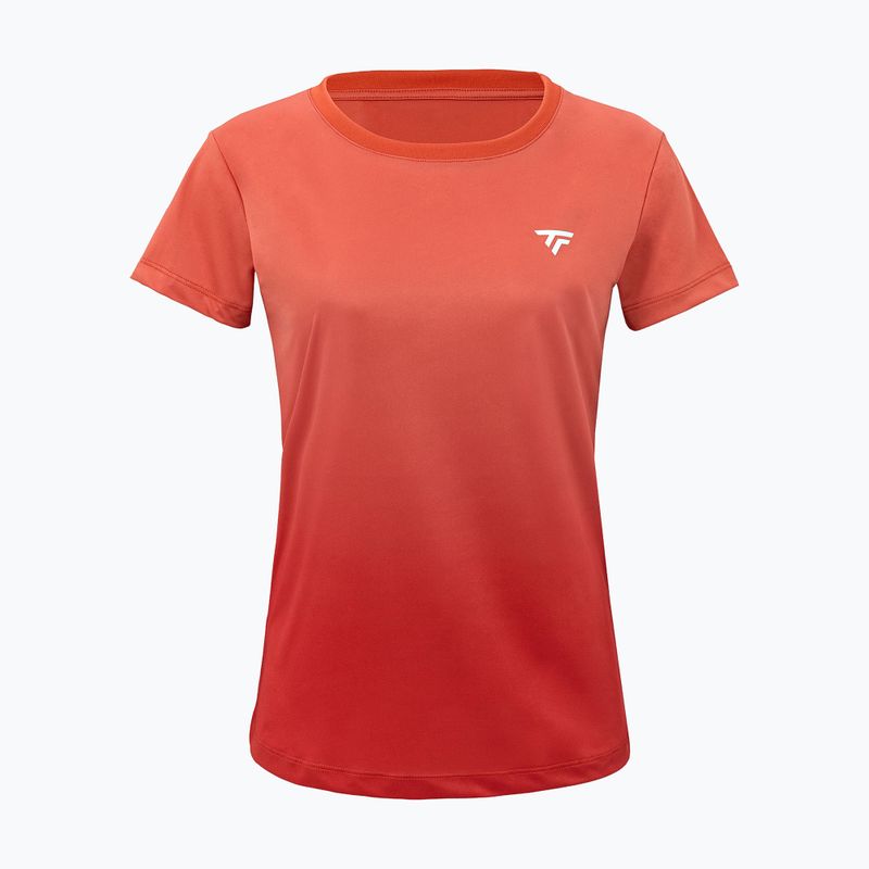 Koszulka tenisowa damska Tecnifibre Team X-Loop Tee terracota 4
