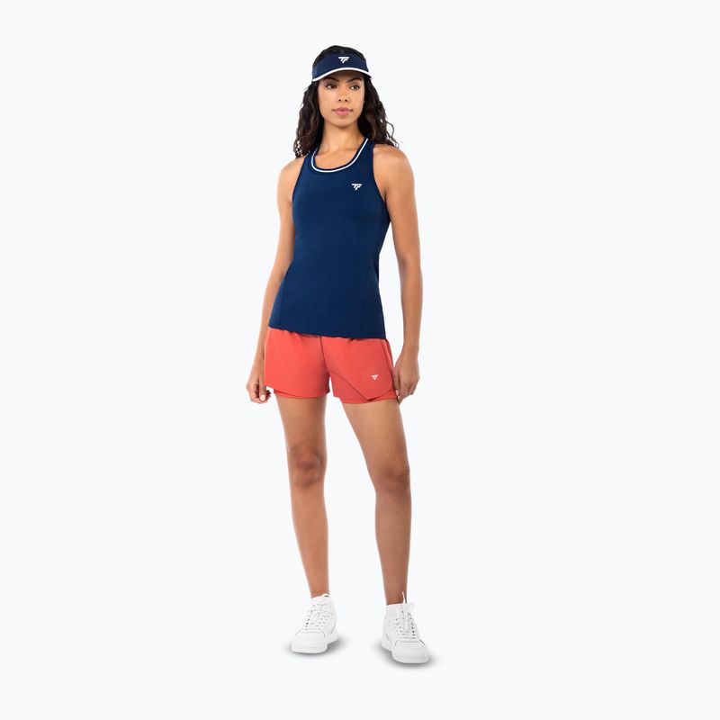 Koszulka tenisowa damska Tecnifibre Team Tech Tank Top W marine 2