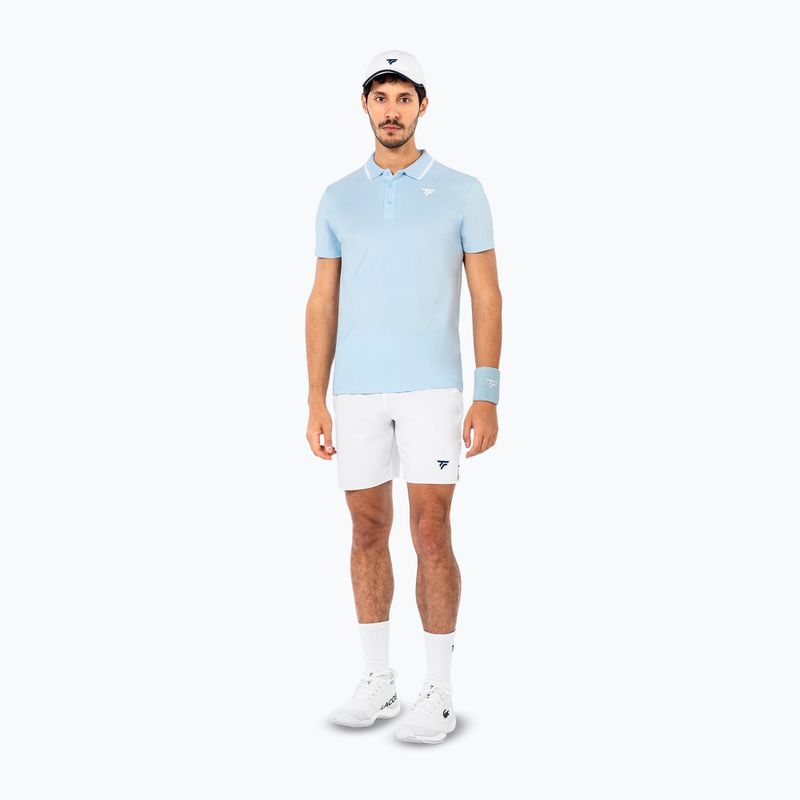 Spodenki tenisowe męskie Tecnifibre Team Stretch Short white 2