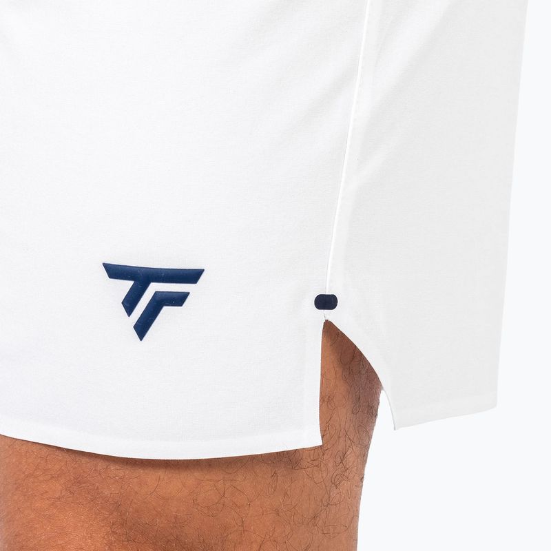 Spodenki tenisowe męskie Tecnifibre Team Stretch Short white 4