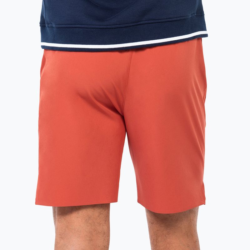 Spodenki tenisowe męskie Tecnifibre Team Stretch Short terracotta 2