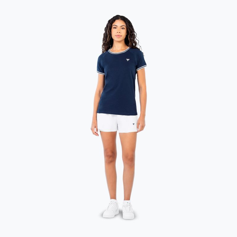 Spodenki tenisowe damskie Tecnifibre Team Stretch Short W white 2