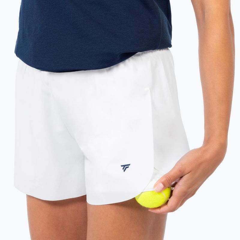 Spodenki tenisowe damskie Tecnifibre Team Stretch Short W white 3