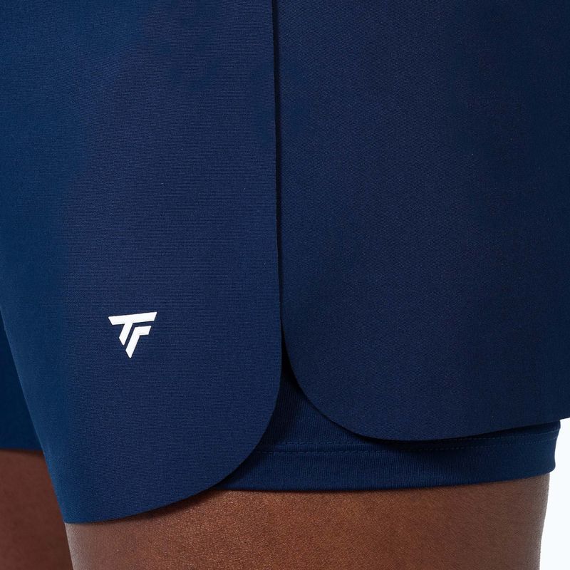 Spodenki tenisowe damskie Tecnifibre Team Stretch Short W marine 3