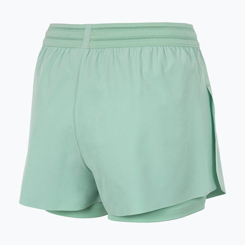 Spodenki tenisowe damskie Tecnifibre Team Stretch Short W sage 5