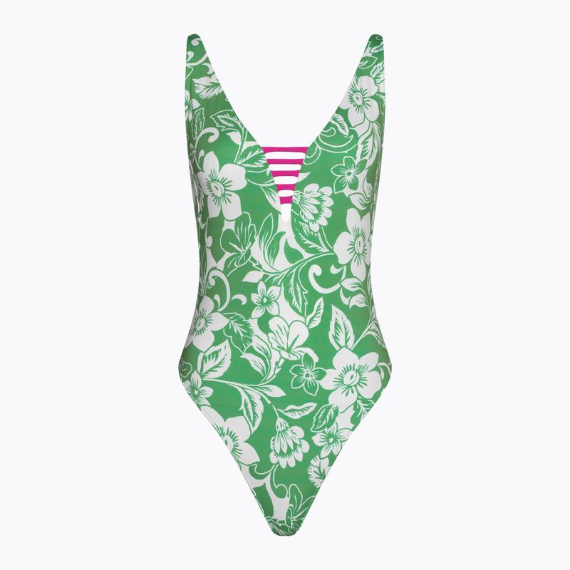 Strój kąpielowy jednoczęściowy damski Banana Moon Miller Oceaneye vert