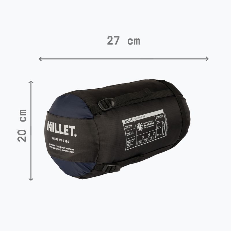 Śpiwór Millet Baikal 1100 Regular saphir 5