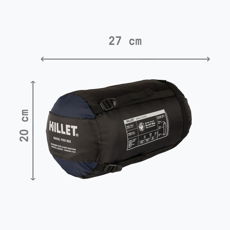 Śpiwór Millet Baikal 1100 Regular saphir 5