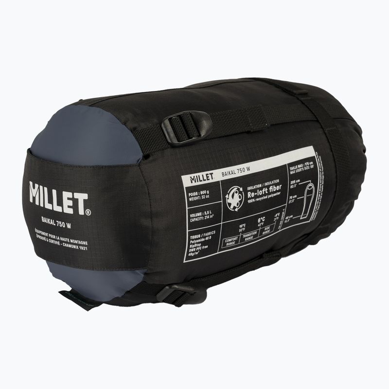 Śpiwór damski Millet Baikal 750 prawy saphir 3