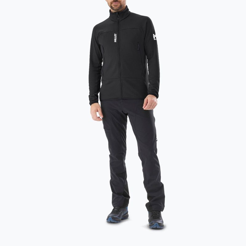 Bluza męska Millet Fusion Grid black/noir 2