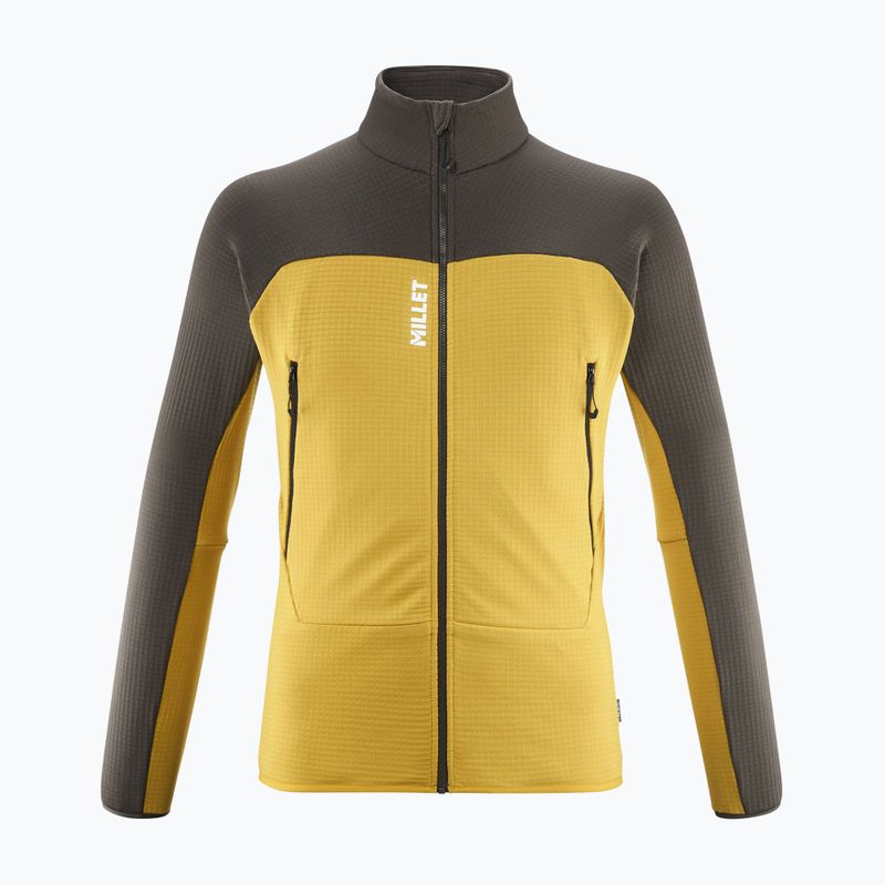 Bluza męska Millet Fusion Grid safran/deep jungle 5