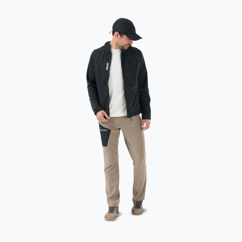Bluza trekkingowa męska Millet Lokka Hoodie III black 2