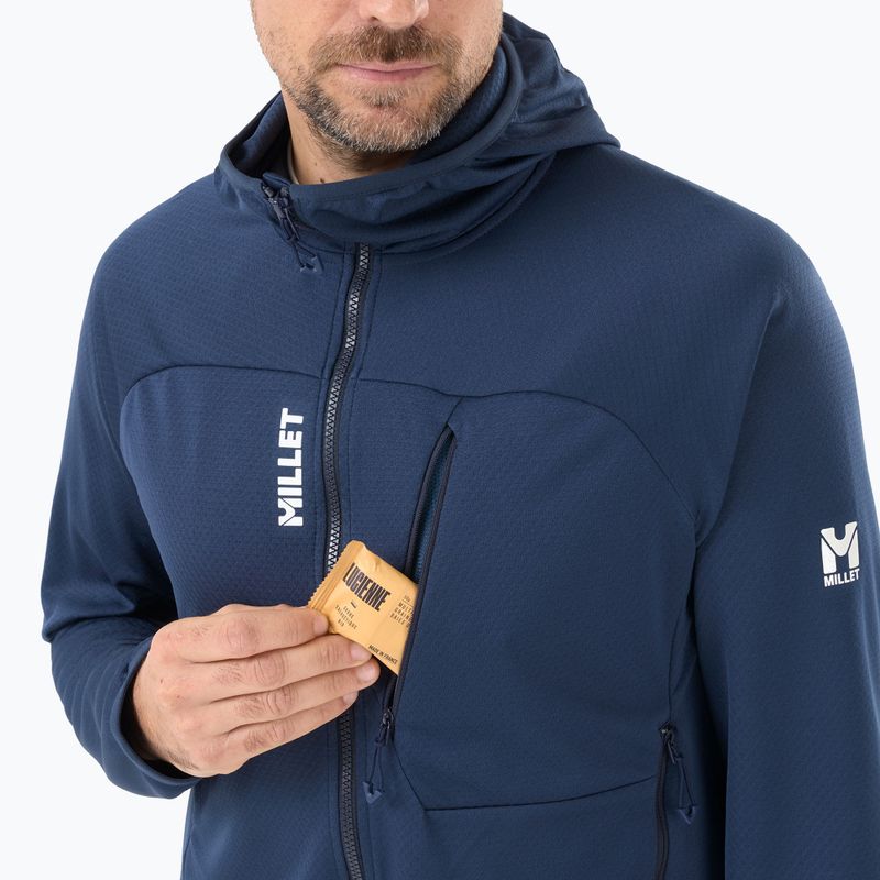 Bluza trekkingowa męska Millet Lokka Hoodie III saphir 5