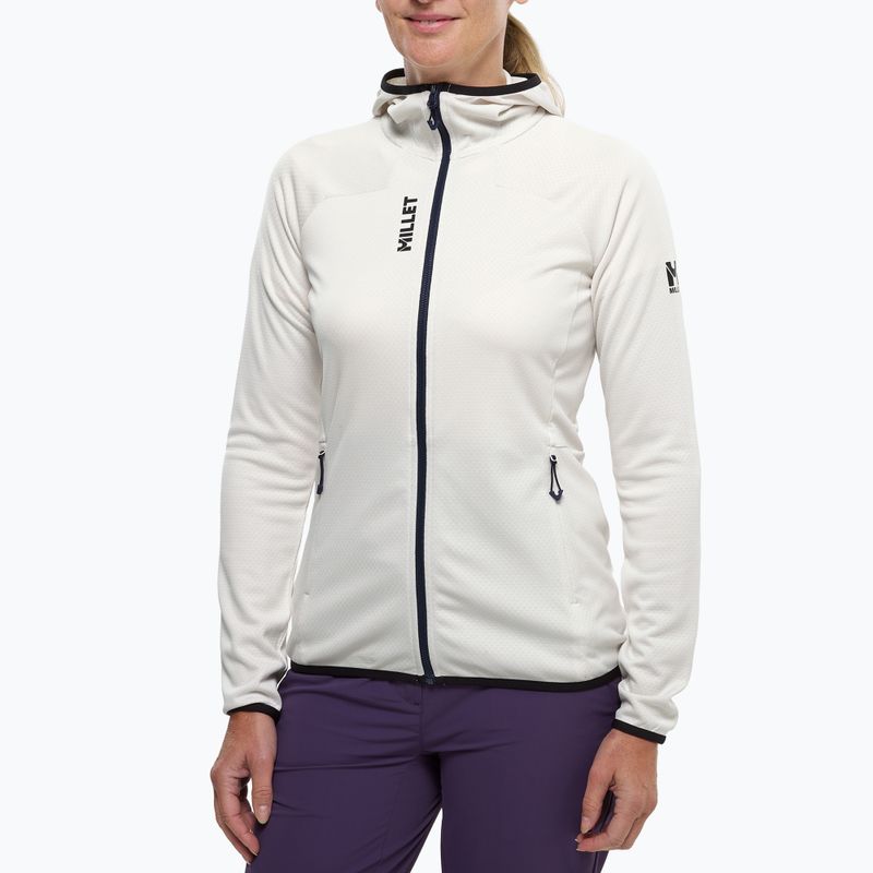 Bluza trekkingowa damska Millet Lokka Hoodie III foggy dew