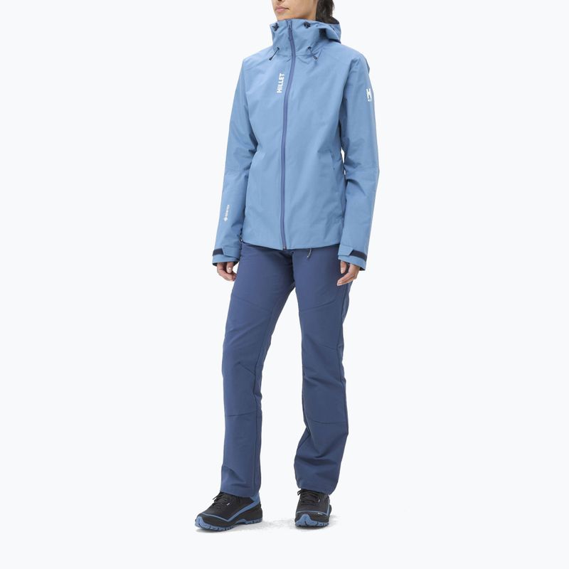 Kurtka przeciwdeszczowa damska Millet Seneca GTX 2L coronet blue 2