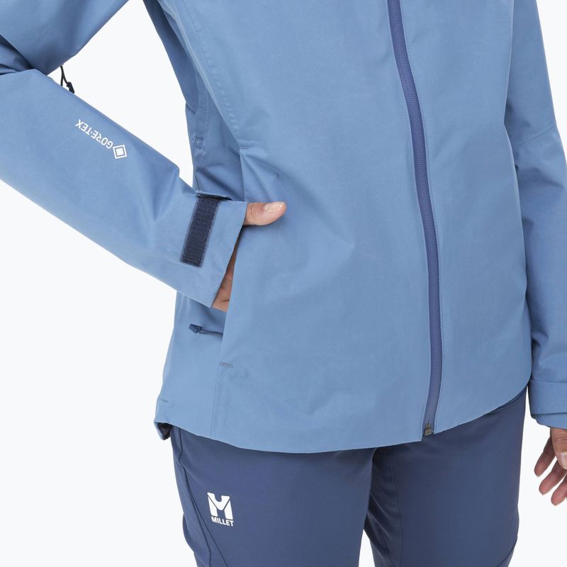 Kurtka przeciwdeszczowa damska Millet Seneca GTX 2L coronet blue 6