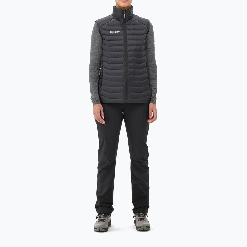 Bezrękawnik damski Millet Evole Light 700 czarny 2