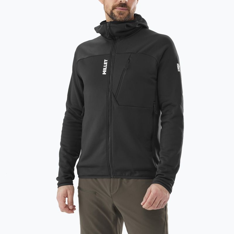 Bluza męska Millet Seneca Fleece Hoodie black